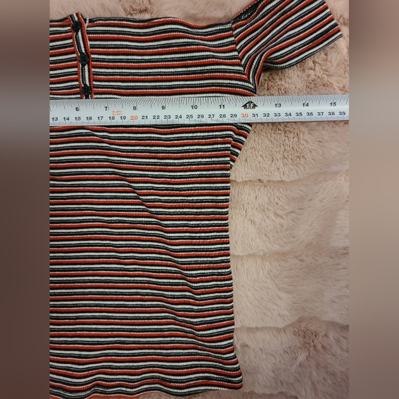 Garage Off Shoulder Button Top size S - Picture 3 of 4